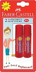 Faber-Castell 10 gr 2'li Glue Stick