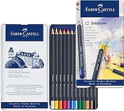 Faber-Castell Goldfaber 12'li Kuru Boya Seti