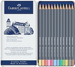 Faber-Castell Goldfaber Aqua 12'li Kuru Boya Seti
