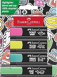 Faber-Castell Graffiti 4'lü Fosforlu Kalem Seti