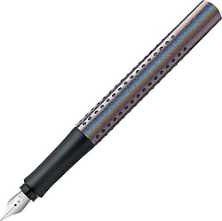 Faber-Castell Grip Edition Glam Gümüş Dolma Kalem