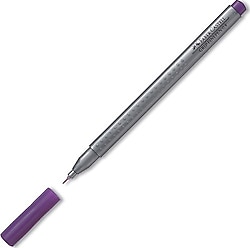 Faber-Castell Grip Finepen 0.4 mm Mor Keçeli Kalem