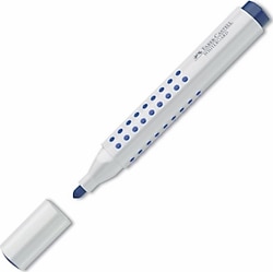 Faber-Castell Grip Yuvarlak Uç Beyaz Tahta Kalemi Mavi