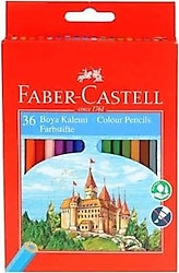Faber-Castell Karton Kutu 36'lı Kuru Boya Seti