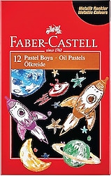 Faber-Castell Metalik 12'li Pastel Boya