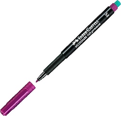 Faber-Castell Multimark 1525 M Mor Asetat Kalemi