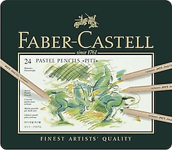 Faber-Castell Pitt Pastel 24'lü Kuru Boya Seti