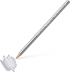 Faber-Castell Polychromos 251 Silver Kuru Boya Kalemi