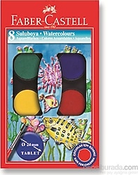 Faber-Castell 8'li Küçük Boy Sulu Boya