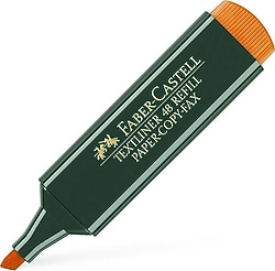 Faber-Castell Textliner 1548 Turuncu Fosforlu Kalem