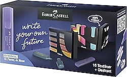 Faber-Castell Textliner 46 Masaüstü 16'lı Fosforlu Kalem Seti