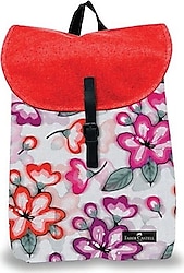 Faber-Castell Vintage Floral Okul Sırt Çantası