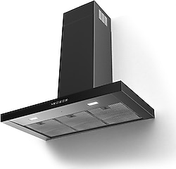 Faber T DARK A90 NG Siyah Duvar Tipi Davlumbaz