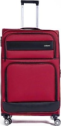 Fabrika 013 Bordo Kumaş Büyük Boy Valiz