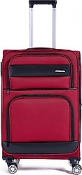 Fabrika 013 Bordo Kumaş Orta Boy Valiz