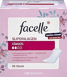 Facelle Klasik 55'li Günlük Ped