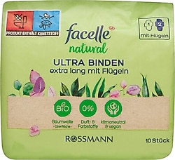 Facelle Kanatlı Estra Uzun Natural Ultra 10'lu Ped