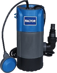 Factor CD900P 3N1 900 W Plastik Gövdeli Temiz Su Dalgıç Pompa