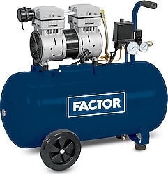 Factor EWS50B 8 Bar 1 Hp 50 lt Sessiz Kompresör