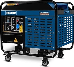 Factor KDK15000RE3 15 kVA Marşlı Dizel Jeneratör