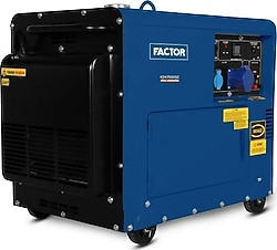 Factor KDK7500SC 6.9 kVA Marşlı Dizel Jeneretor