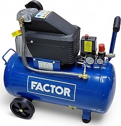 Factor ZB2550 50 lt 8 Bar Hava Kompresörü