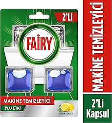 Fairy 2 Kapsül Bulaşık Makinesi Temizleyici Tablet