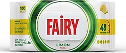 Fairy Limon Yağlı Yüzey Temizlik Havlusu 100 Yaprak