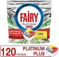 Fairy Platinum Plus Bulaşık Makinesi Kapsülü 120'li