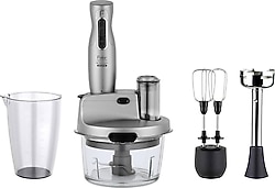 Fakir Mr.Chef Quadro 2000 W Silver Blender Seti
