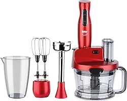 Fakir Mr.Chef Quadro Rouge 1000 W Blender Seti
