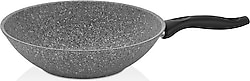 Falez Cost 28 cm Granit Wok Tava