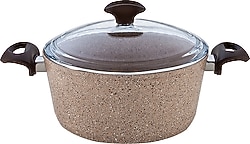 Falez Creamy 28 cm Derin Granit Tencere
