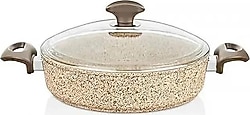 Falez Creamy 32 cm Basık Tencere