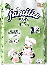Familia Plus Natural 16'lı Kağıt Havlu