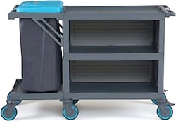 Fantom Procart 222 3 Katlı Servis Arabası Çöp Bölmeli