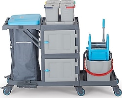 Fantom Procart 334 Pres Çöp Kovalı Temizlik Arabası