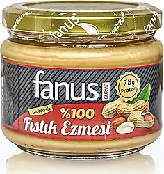 Fanus Glutensiz Fıstık Ezmesi 300 gr