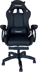 Fashcolle Dynamic Siyah Masajlı Oyuncu Koltuğu