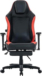 Fashcolle Globe Pro Black-Red Oyuncu Koltuğu