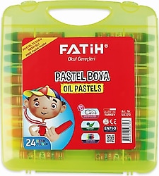 Fatih King Size Çantalı 24'lü Pastel Boya