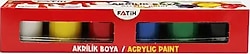Fatih 25 ml 6'lı Akrilik Boya Seti