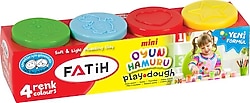 Fatih 4 Renk Mini Oyun Hamuru