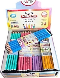 Fatih 12'li Pastel Mercanlı Kurşun Kalem