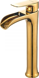 Fause Şelale KSL112-G Gold Yüksek Lavabo Bataryası