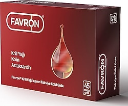 Favron Krill Yağı 45 Yumuşak Kapsül