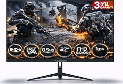Fazeon X27F250S 27" 0.5 ms Full HD 240 Hz Oyuncu Monitörü