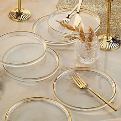 Fecra Loren Fileli 16 cm 6'lı Pasta Tabağı