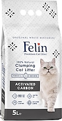 Felin Aktif Karbonlu 5 lt Bentonit Kedi Kumu