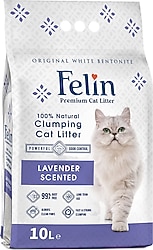 Felin Lavanta Kokulu 10 lt Bentonit Kedi Kumu